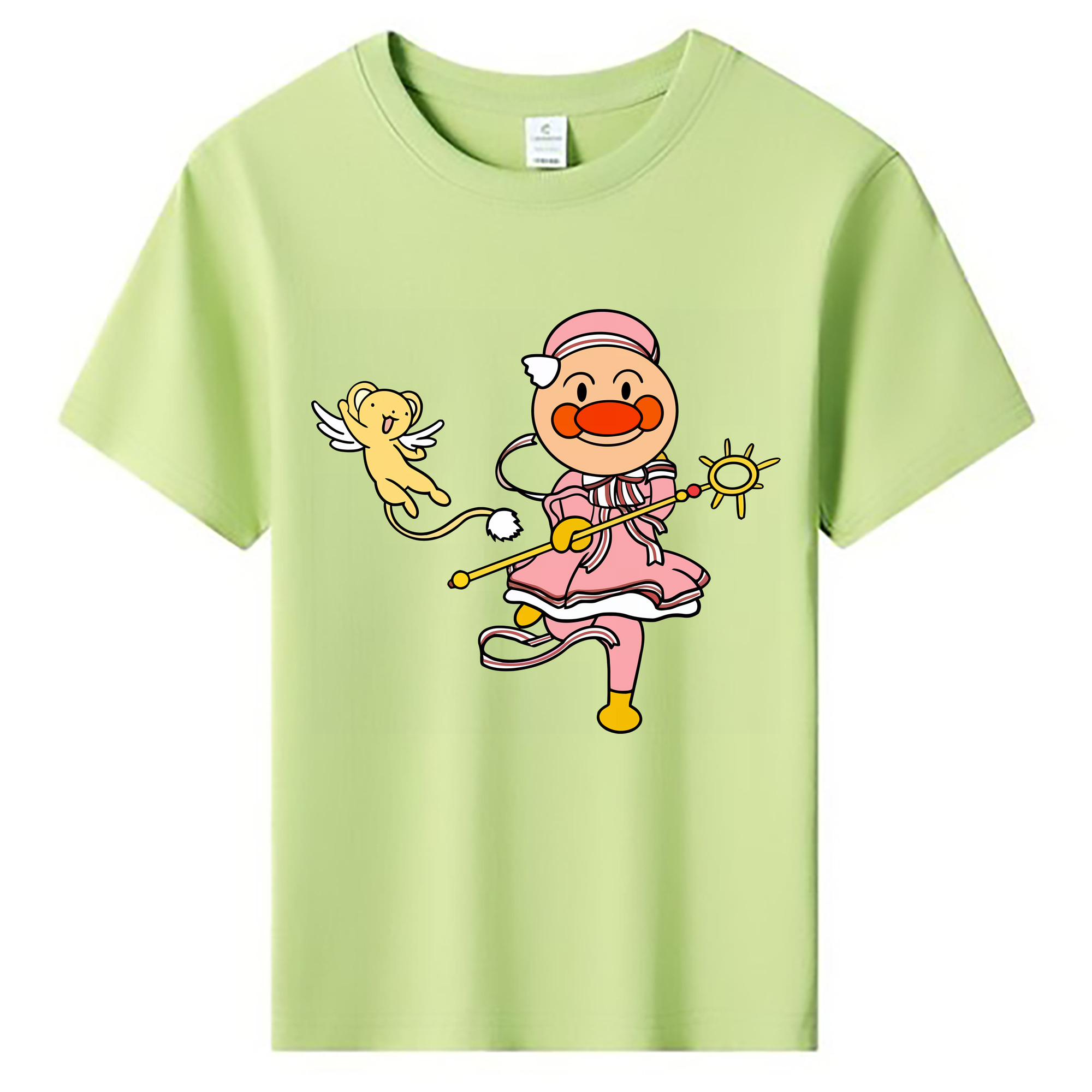 （画像用） アンパンマン Anpanman 綿100％キッズTシャツ（フロントプリント）